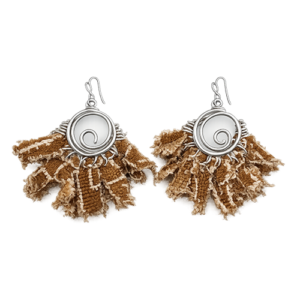 African Mud Clof Earring