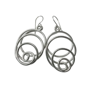 Silvertone Earrings