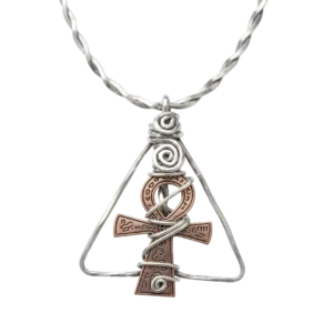 Ankh Pyramid Pendant