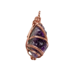 Raw Amethyst Pendant